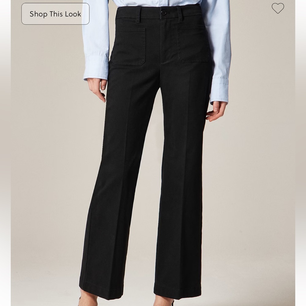 J. Crew Women's Charley Kickout‎ Cropped Pant in Chino
